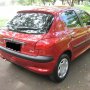 Jual PEUGEOT 206 manual dark red met. 2001 Cool Hatchback