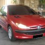 Jual PEUGEOT 206 manual dark red met. 2001 Cool Hatchback