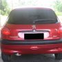 Jual PEUGEOT 206 manual dark red met. 2001 Cool Hatchback