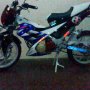 Jual Satria FU 2007 Warna Biru Putih murah