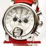 Aigner Bari Leather Red