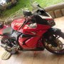 Dijual Ninja 250R Merah THN 2009 Plat B Full ModiF