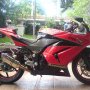 Dijual Ninja 250R Merah THN 2009 Plat B Full ModiF