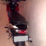 JUAL HONDA SUPRA X 125 R CW DD 2012 MERAH - HITAM