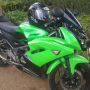 ninja rr 2012 hijau mulus