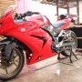 JUAL KAWASAKI NINJA 250 2008 CARBON LOOK, LOW KM 