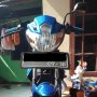 Jual Kawasaki ATHLETE 2013 Biru Mulus