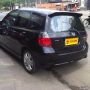 honda new jazz vitec tahun 2007 hitam metalik