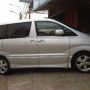 TOYOTA ALPHARD 2.4 ASG AT 2007 NIK 2006 SILVER METALIK