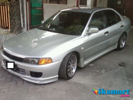 JUAL MITSUBISHI LANCER CK4 MODEL EVO4 SILVER CAKEP - Mobil