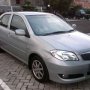 Jual Toyota vios '2006 facelift, silver gress seperti baru