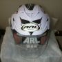 Helm Half Face ARL Double Visor (Kaca) (AUTECH)