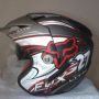 Helm Half Face ARL Double Visor (Kaca) (FOX LITE 27)