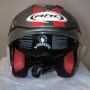 Helm Half Face ARL Double Visor (Kaca) (FOX LITE 27)