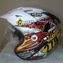 Helm Half Face ARL Double Visor (Kaca) (FOX HOUND)