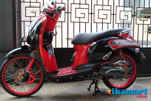 Modifikasi Scoopy Tahun 2012 - OPREK MOTOR