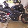 Jual over kredit Kawasaki er6n 2012 hitam