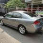 Jual honda civic 2008 akhir 1.8 silver stone at