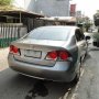 Jual honda civic 2008 akhir 1.8 silver stone at