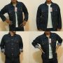 jaket jeans denim blue black