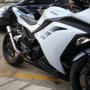 Jual cepat Ninja fi 2012 putih terawat