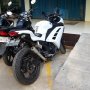 Jual cepat Ninja fi 2012 putih terawat