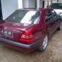 JUAL MERCEDES C180 W202 AT 94 MERAH MAROON