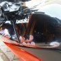 Kawasaki ninja 250 built up japan thn 2008 modif dikit