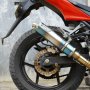 Jual kawasaki ninja 250 2010 red modif dikit