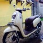 Jual honda scoopy fi 2013 full chroome mulus istimewa