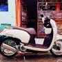 Jual honda scoopy fi 2013 full chroome mulus istimewa