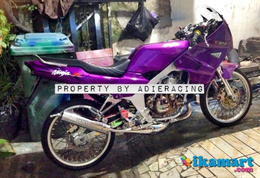 Jual Ninja R 2008 ungu modifikasi - Motor