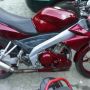 Motor Yamaha Vixion 2008 Merah Maroon