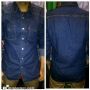 kemeja jeans denim levis