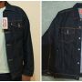 jaket jeans denim blue black