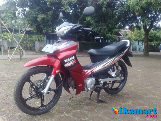 Jual YAMAHA JUPITER  Z  CW MERAH  HITAM 2007 PLAT B DEPOK 