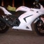 Jual Ninja 250 White Feb 2012 KM 1000