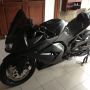 jual ninja 250 2009 all black modif kaki2 moge