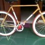 Jual sepeda fixie kuning lembayung