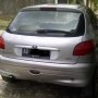 Jual Peugeot 206 tahun 2001 Manual Silver