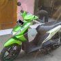 Jual HONDA BEAT HIJAU PUTIH MULUS 2012