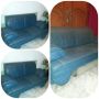 sofa kulit 6 seater + coffee table