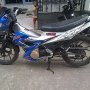 Jual Satria F 2011 biru putih or Mio Soul 2010 biru itam 2nd