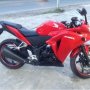 Jual Honda CBR 250 R Merah 2012 balikpapan