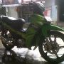 DIJUAL YAMAHA JUPITER Z CW BURHAN 2008 HIJAU MULUS