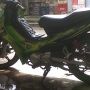 DIJUAL YAMAHA JUPITER Z CW BURHAN 2008 HIJAU MULUS