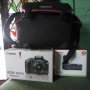 Jual Canon 1000D kit+BG ORI