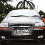 Jual Chevrolet Aveo LT 2003 matic, hitam mulus istimewa