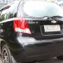 Jual Chevrolet Aveo LT 2003 matic, hitam mulus istimewa