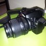 Jual Nikon D60+kit 18-55mm VR mulus